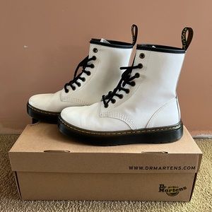 White Dr. Martens
